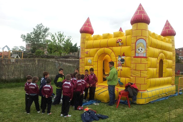 Hinchables: castillo payaso